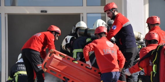 Tekirdağ'da AFAD afet eğitimleri devam ediyor