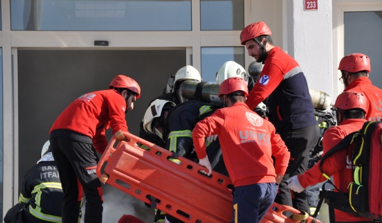 Tekirdağ'da AFAD afet eğitimleri devam ediyor