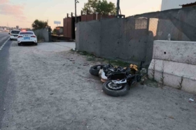 Tekirdağ'da motosiklet kazasında 22 yaşındaki sürücü hayatını kaybetti
