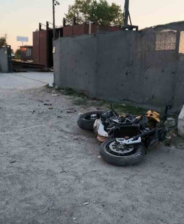 Tekirdağ'da motosiklet kazasında 22 yaşındaki sürücü hayatını kaybetti
