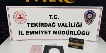Tekirdağ'da uyuşturucu operasyonlarında 121 kişi hakkında işlem yapıldı