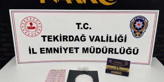 Tekirdağ'da uyuşturucu operasyonlarında 121 kişi hakkında işlem yapıldı