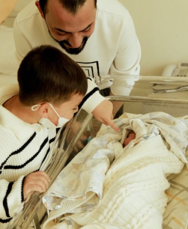 Tokat'ta doğan bebek, Samsun'da sağlığına kavuştu