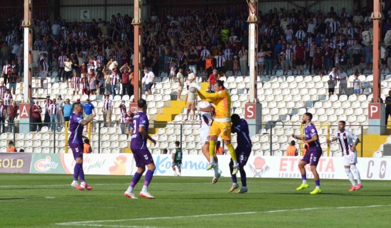 Trendyol 1. Lig'de Bandırmaspor ve Ankara Keçiörengücü 1-1 berabere kaldı