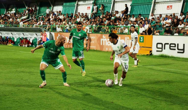 Trendyol 1. Lig'de Bodrum FK ve Muğlaspor Beraberlikte Kaldı
