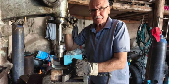 Tunceli'de 50 Yıldır Demir Döven Usta Mustafa Yılmaz'ın Mücadelesi
