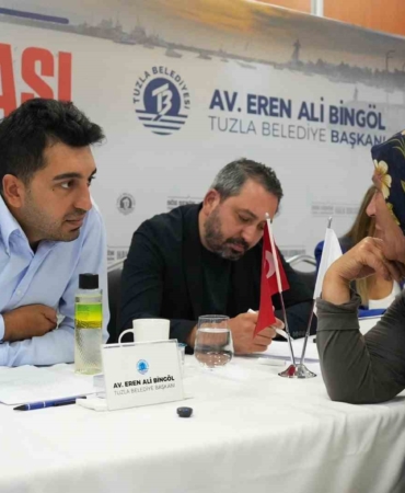 Tuzla Belediye Başkanı Bingöl, Halk Buluşmasında Vatandaşlarla Bir Araya Geldi