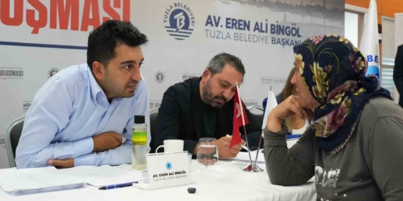 Tuzla Belediye Başkanı Bingöl, Halk Buluşmasında Vatandaşlarla Bir Araya Geldi