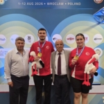 U23 Avrupa Şampiyonası'nda Türkiye Havalı Tabanca Takımı Altın Madalya Kazandı