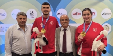 U23 Avrupa Şampiyonası'nda Türkiye Havalı Tabanca Takımı Altın Madalya Kazandı