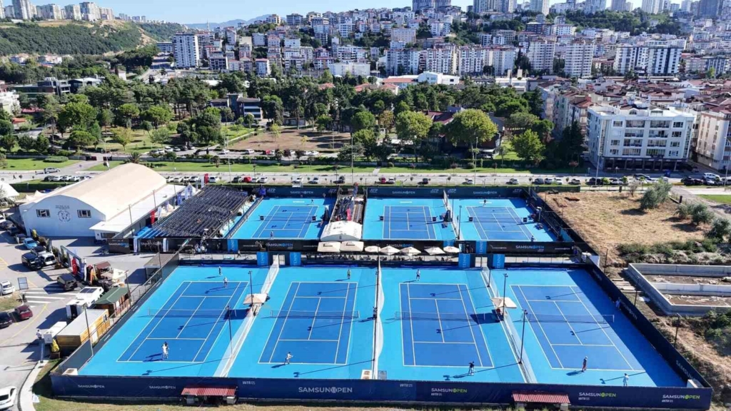 Uluslararası Samsun Open Tenis Turnuvası Yarı Final ve Final Heyecanı