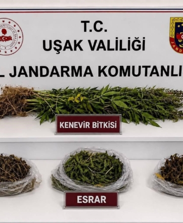 Uşak'ta kaçakçılık operasyonunda çok sayıda malzeme ele geçirildi