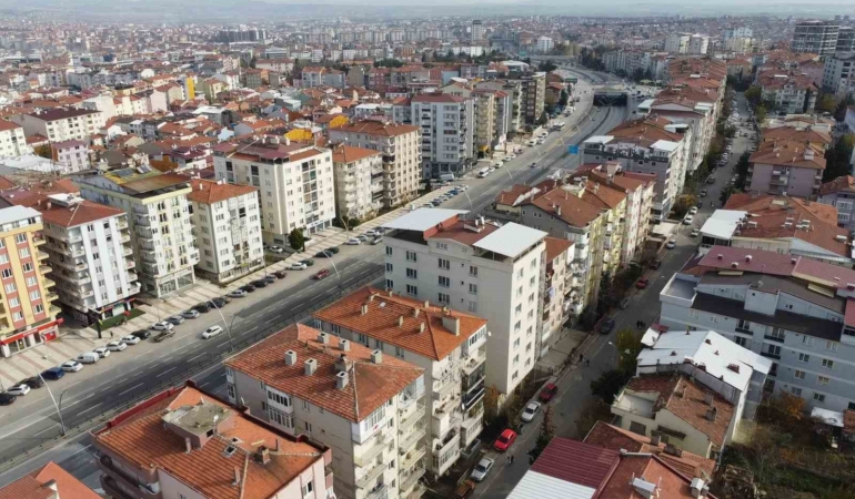 Uşak'ta konut satışları geçen yıla göre düştü