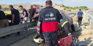 Van'da trafik kazasında 4 kişi yaralandı