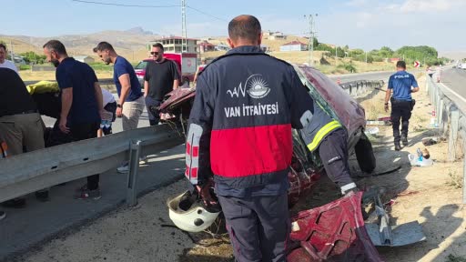 Van'da trafik kazasında 4 kişi yaralandı