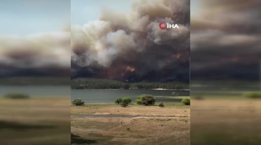 Washington'daki orman yangınları nedeniyle 5 bin ev tahliye edildi