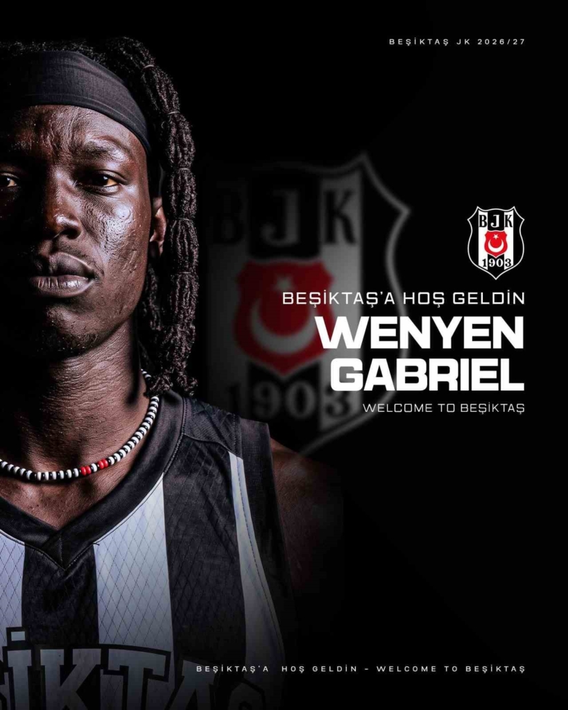 Wenyen Gabriel Beşiktaş'a transfer oldu