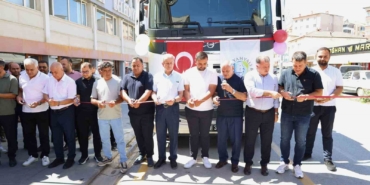 Yahyalı Belediyesi yeni çekici tırı hizmete sundu