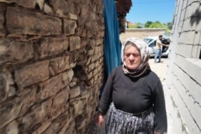 Yangında evlerini kaybeden çift için yeni ev inşa ediliyor