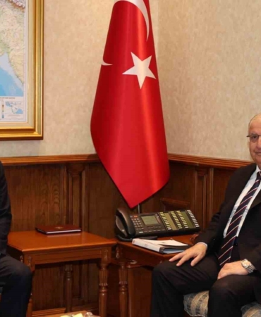 Yaşar Güler, Güney Kore Büyükelçisi Sukjong Boo'yu kabul etti