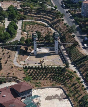 Yedigöller Parkı'nda kaykay parkı için çalışmalar başladı