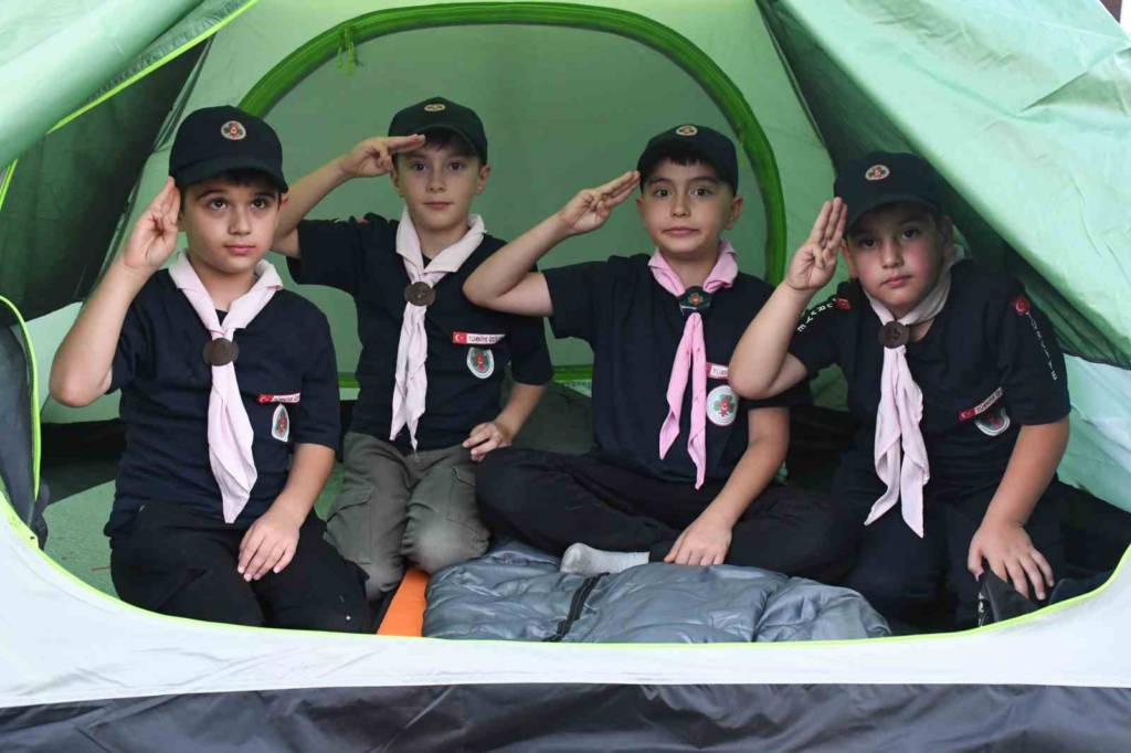 Yozgat'ta izciler teknolojiye 3 günlük ara verdi