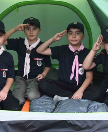 Yozgat'ta izciler teknolojiye 3 günlük ara verdi