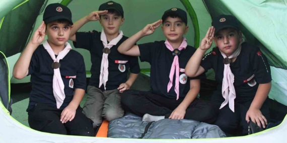Yozgat'ta izciler teknolojiye 3 günlük ara verdi