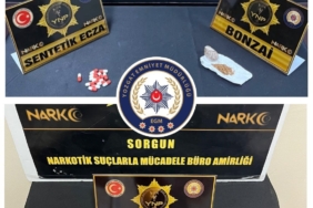 Yozgat'ta uyuşturucu operasyonunda 5 kişi gözaltına alındı