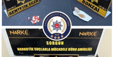 Yozgat'ta uyuşturucu operasyonunda 5 kişi gözaltına alındı