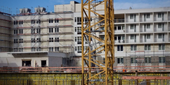 Yüksekova'da 100 Yataklı Hastane Ek Binası İnşaatı Devam Ediyor