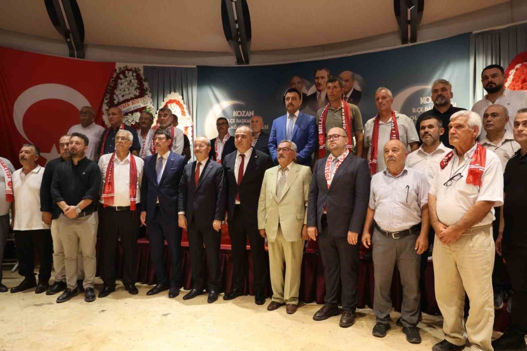 Yusuf Seğmen, Kozan MHP İlçe Başkanlığına Seçildi
