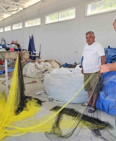 Zonguldak'ta balıkçılar yeni sezon için hazırlıklarını tamamladı