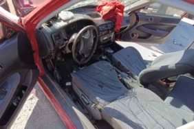 Zonguldak'ta otomobil kamyonete çarptı, 1 kişi yaralandı