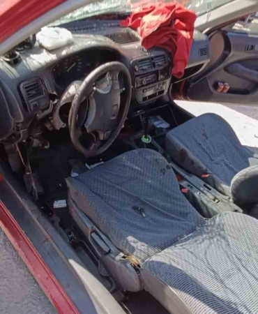 Zonguldak'ta otomobil kamyonete çarptı, 1 kişi yaralandı