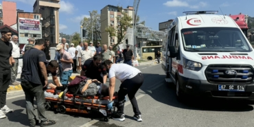 Zonguldak'ta otomobilin çarptığı 68 yaşındaki kadın yaralandı