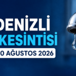 Denizli Su Kesintisi 30 Ağustos 2026: Hangi Mahallelerde Sular Kesilecek?