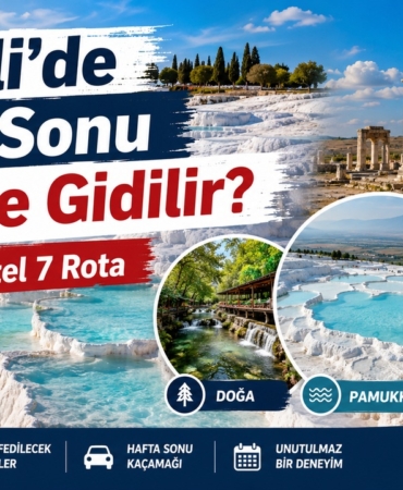 Denizli’de Hafta Sonu Nereye Gidilir? En Güzel 7 Rota