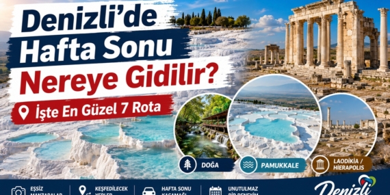 Denizli’de Hafta Sonu Nereye Gidilir? En Güzel 7 Rota