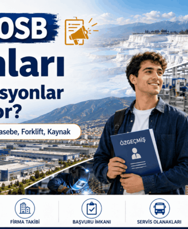 Denizli Organize Sanayi Bölgesi iş ilanları 2026
