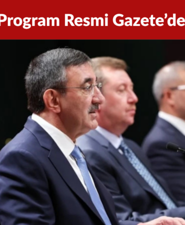 2027-2029 Orta Vadeli Program Resmi Gazete’de Yayımlandı