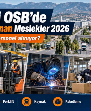 Denizli OSB’de Hangi Mesleklerde Eleman Aranıyor?