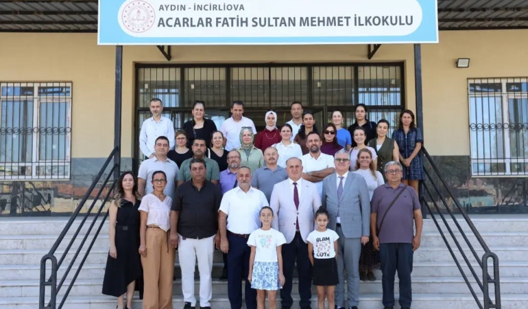 ACARLAR'DA YAPIMI TAMAMLANAN İLKOKUL, EĞİTİM İÇİN GÜN SAYIYOR