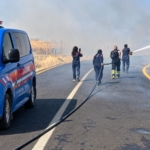 ADIYAMAN'DA İTFAİYE EKİPLERİ 3 AYDA 889 OLAYA MÜDAHALE ETTİ