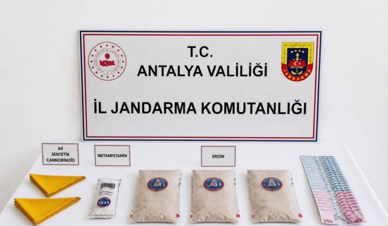 AKSU'DA 1 KİLO 50 GRAM EROİN ELE GEÇİRİLDİ: 1 TUTUKLAMA