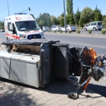 AMBULANSA YOL VERMEK İSTERKEN KAZAYA NEDEN OLDU