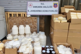 ANKARA'DA SAHTE GIDA OPERASYONU: 838 KİLOGRAM SÜT VE SÜT ÜRÜNÜ ELE GEÇİRİLDİ