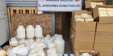 ANKARA'DA SAHTE GIDA OPERASYONU: 838 KİLOGRAM SÜT VE SÜT ÜRÜNÜ ELE GEÇİRİLDİ