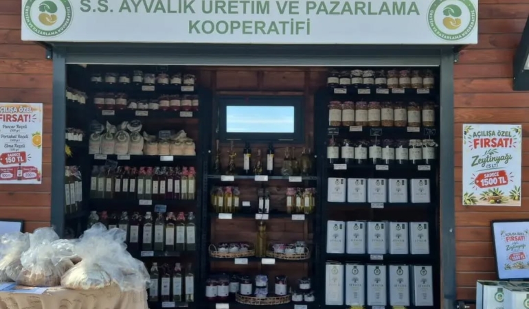 AYVALIK CENNET TEPESİ'NDE KADIN EMEĞİNE "İNDİRİM" DESTEĞİ