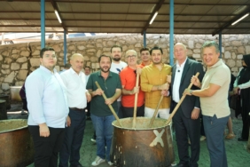 BABADAĞ KEŞKEK FESTİVALİNDE 45 KAZAN KEŞKEK DAĞITILDI